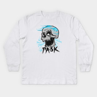 PA3K parkour freerun & stunts Kids Long Sleeve T-Shirt
